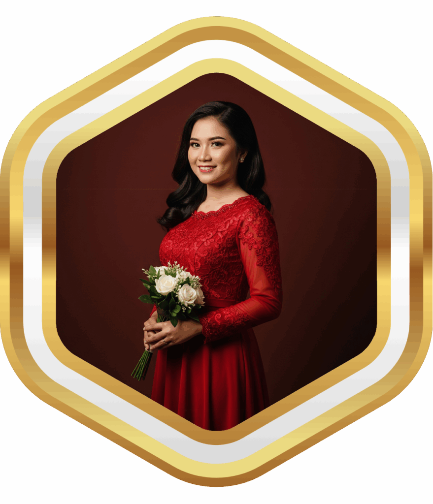 Foto cewek bulat (merah)