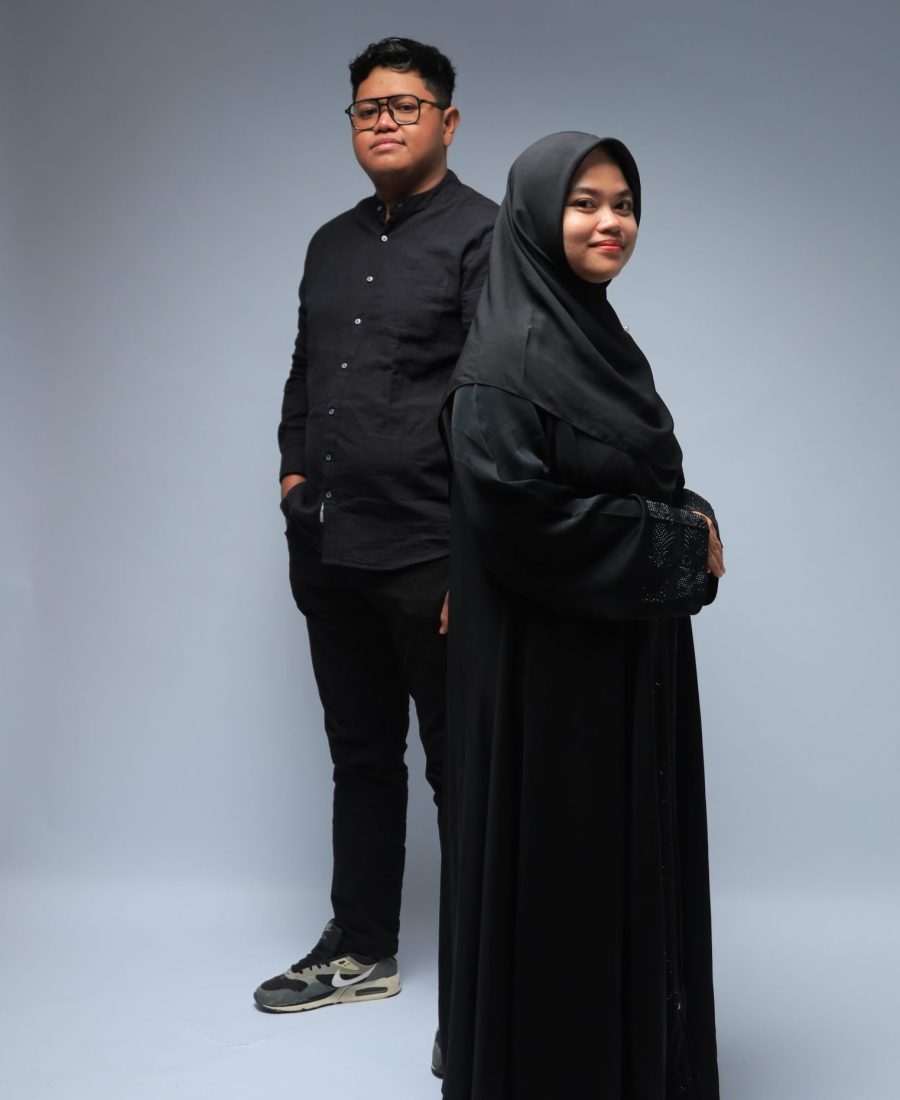 Foto kami yang berbahagia